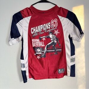 Vintage 2000s starter all star conference baseball jersey